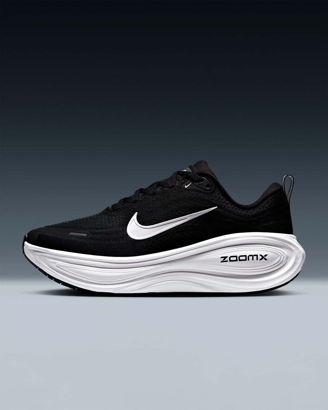 Nike Vomero Plus Women's Road Running Shoes (Extra Wide) - Black/Cool Grey/Metallic Dark Grey/White