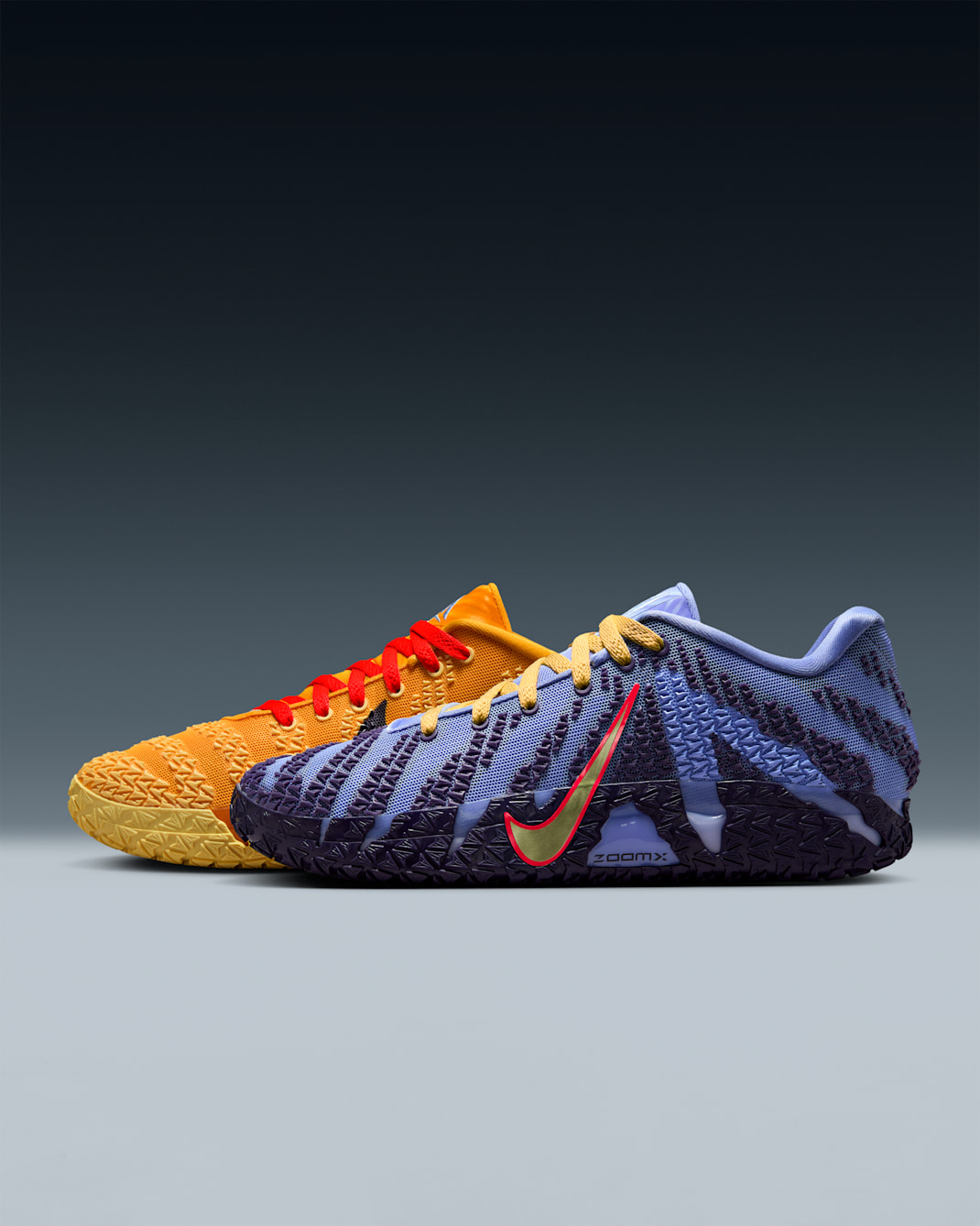 JA 3 'Channel 12' EP Basketball Shoes - University Gold/Purple Dynasty/Volt Tint/Soft Yellow