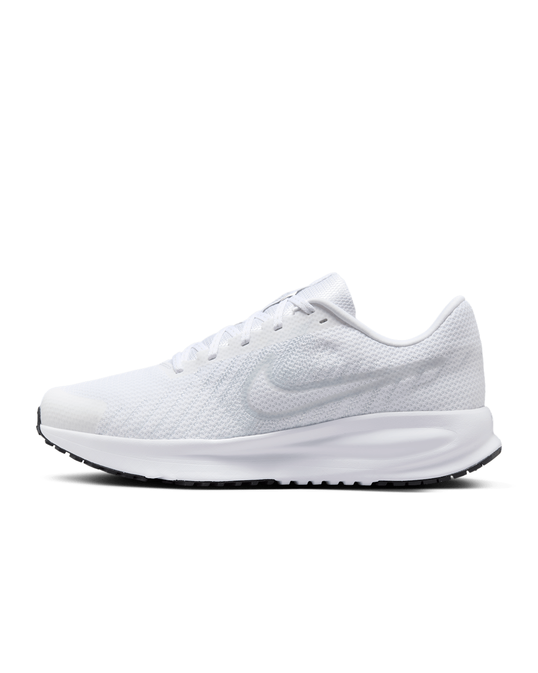 Nike Run Defy Men's Road-Running Shoes - White/Black/Pure Platinum