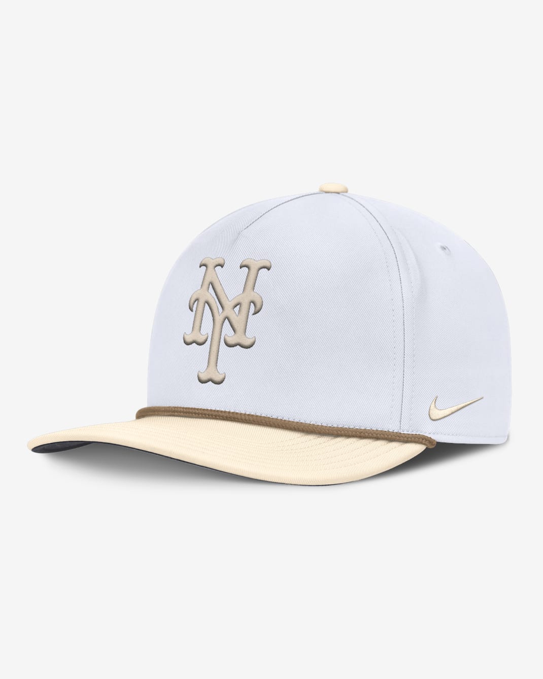 Gorra Nike AeroBill de la MLB ajustable para hombre New York Mets Pro - Blanco