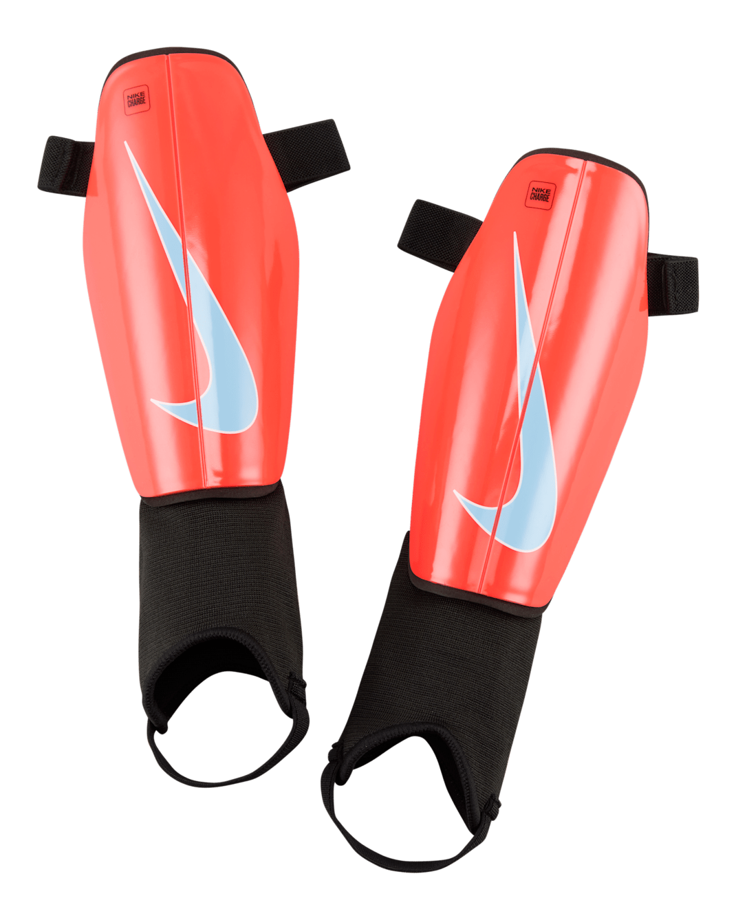 Nike Charge Fußball-Schienbeinschoner - Bright Crimson/Schwarz/Royal Tint