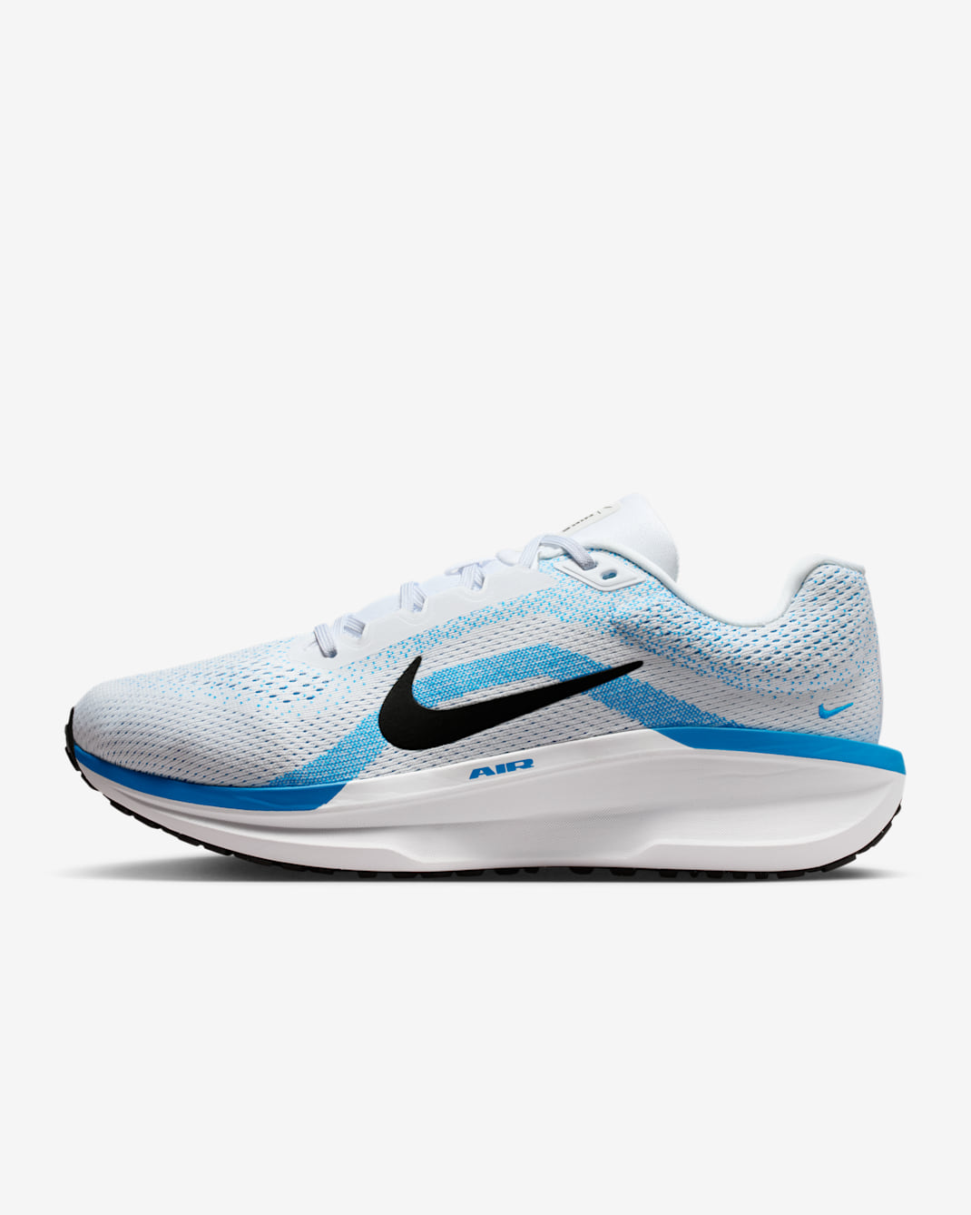 Tenis de correr en pavimento para hombre (extraanchos) Nike Winflo 11 - Blanco/Azul héroe/Negro