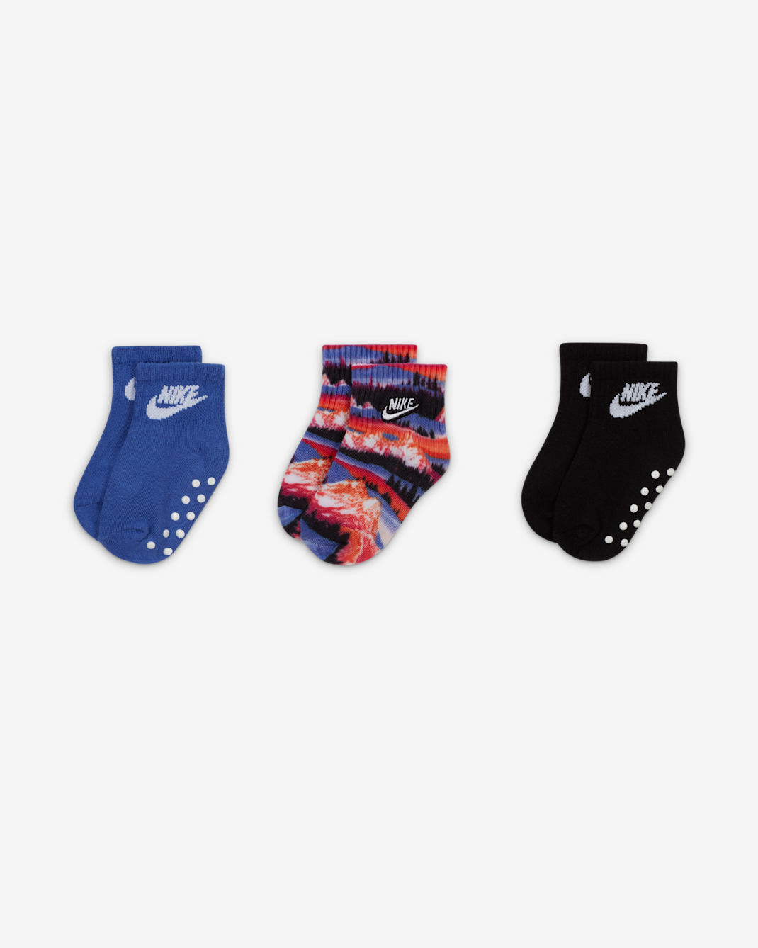 Calcetines para bebé Nike Snow Day Grip Socks (3 pares) - Ultramarino claro