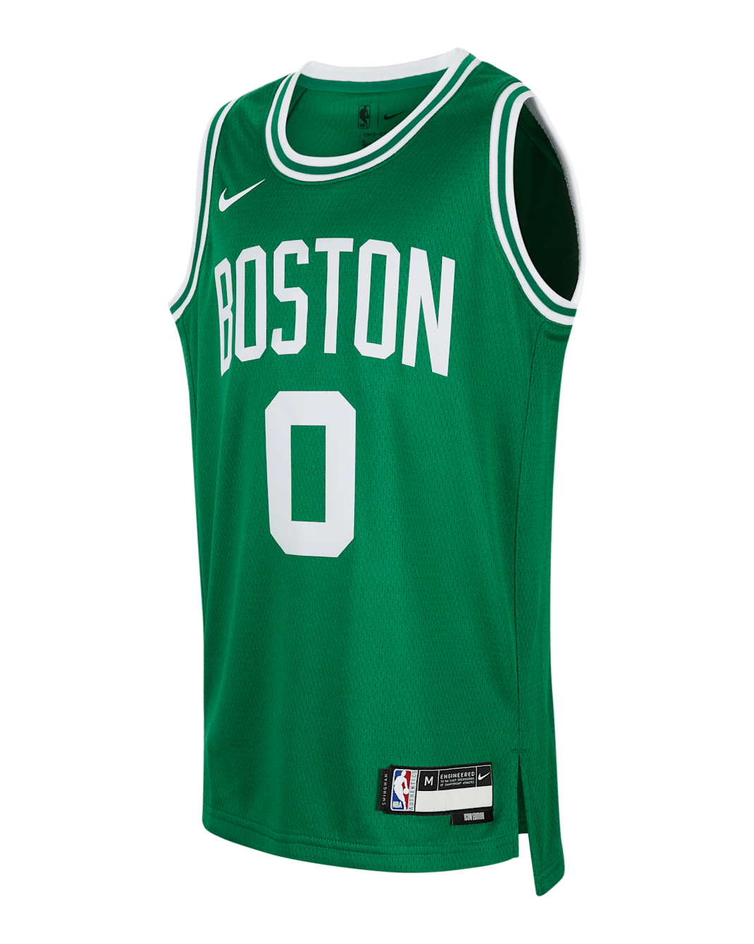 Jayson Tatum Boston Celtics 2023/24 Icon Edition Older Kids' Nike NBA Swingman Jersey - Clover