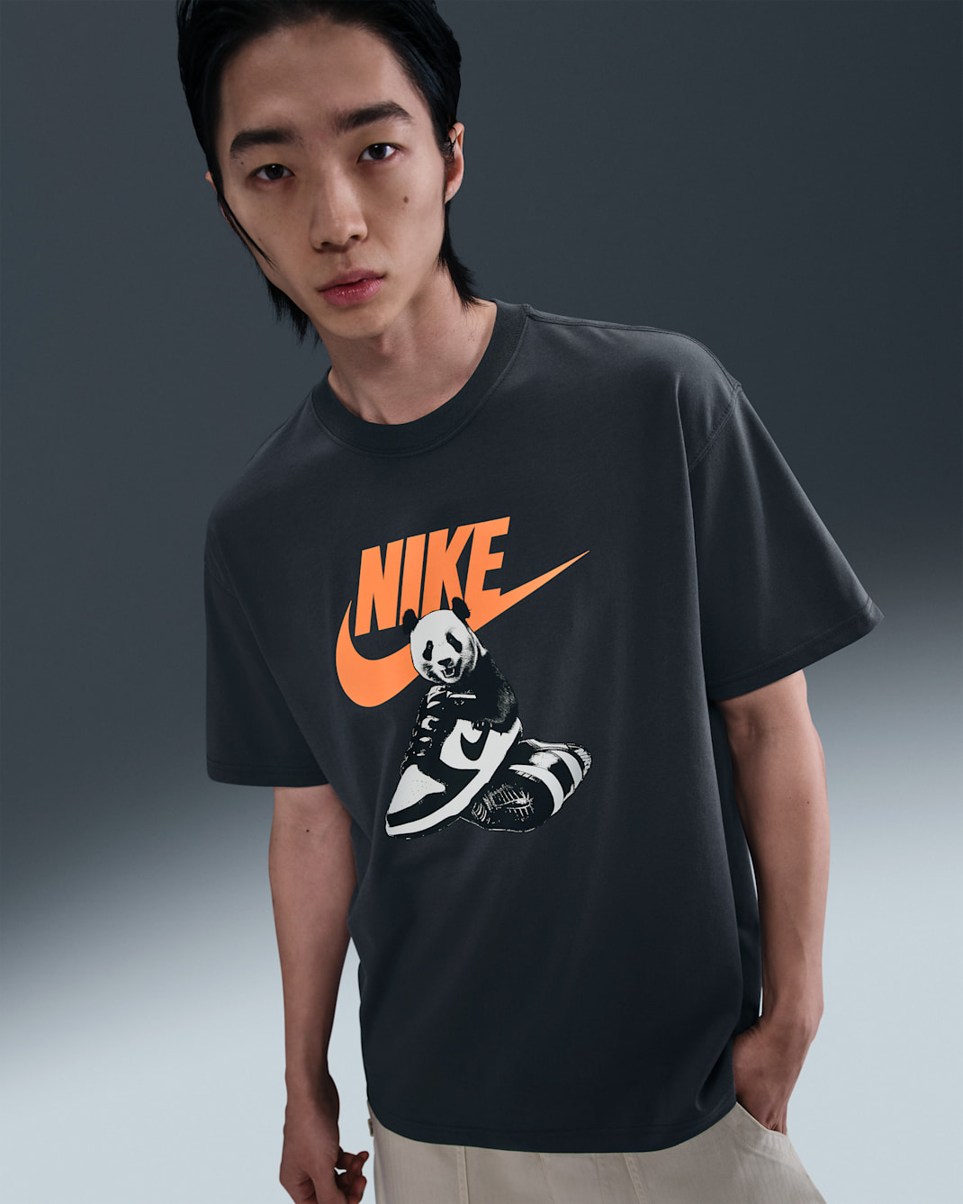 Playera para hombre Nike Sportswear Dunk - Antracita
