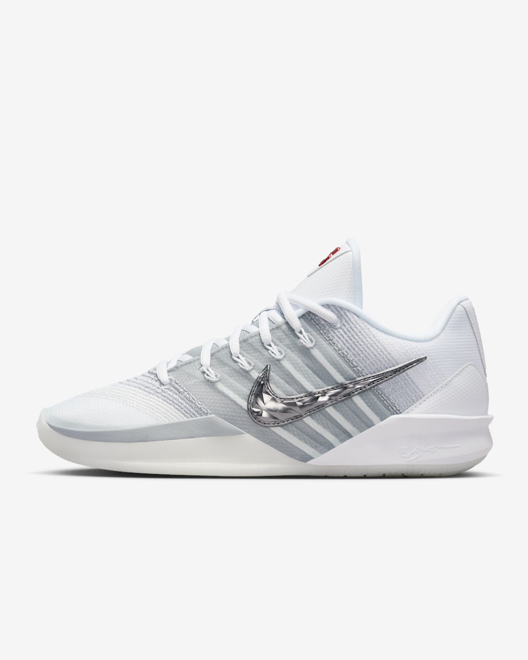 Tenis de básquetbol Sabrina 3 "Me Vs. Me" - Blanco/Gris lobo/Polvo fotón/Gris oscuro metálico