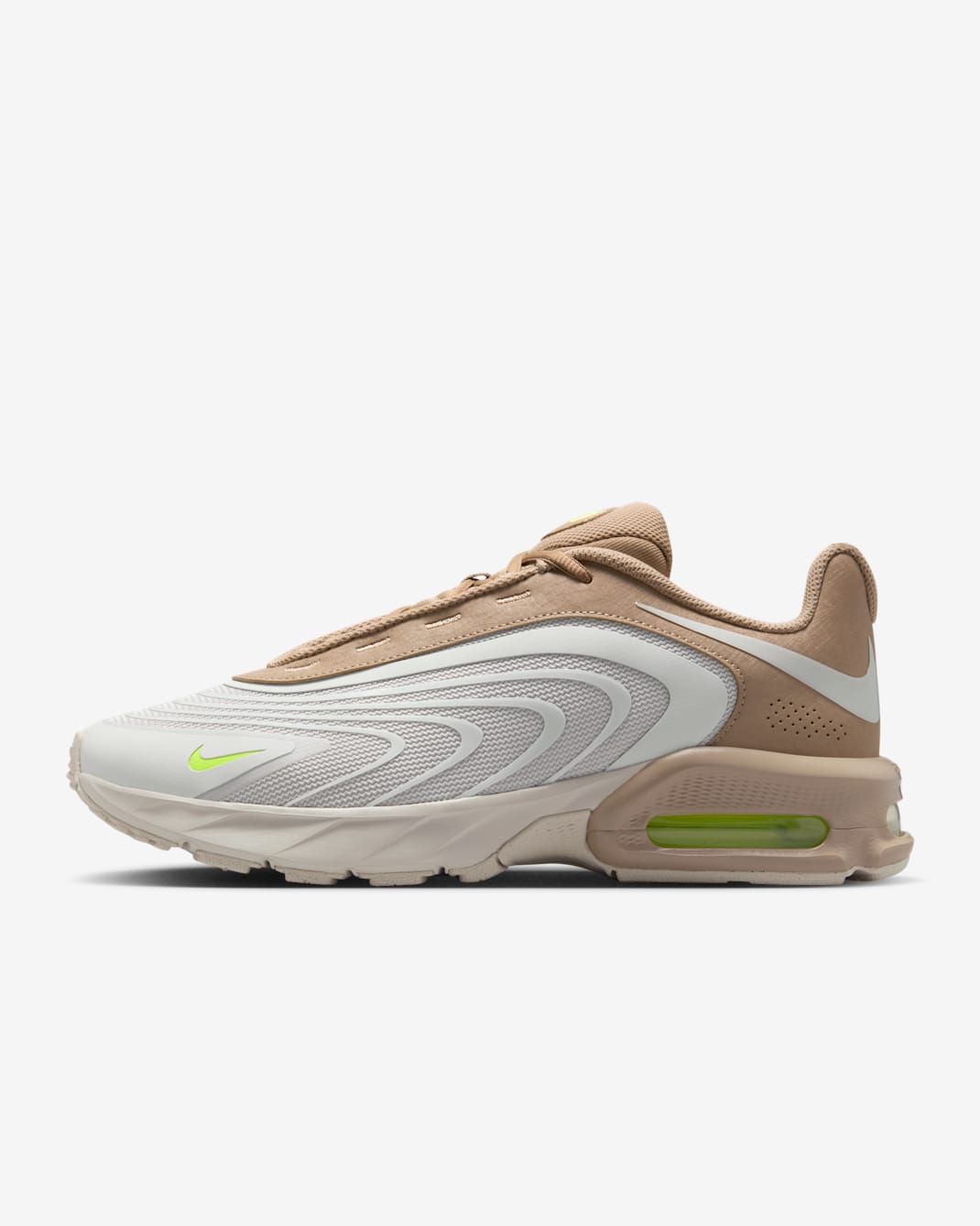 รองเท้าผู้ชาย Nike Air Max Fire - Light Bone/Khaki/Volt