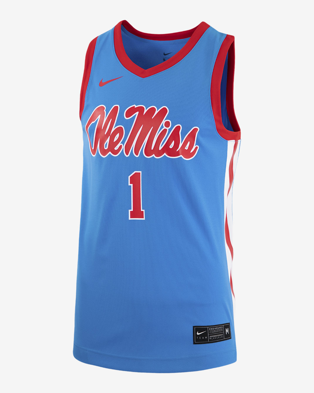 Missouri Men's Basketball Nike College Replica Jersey - Italy Blue
