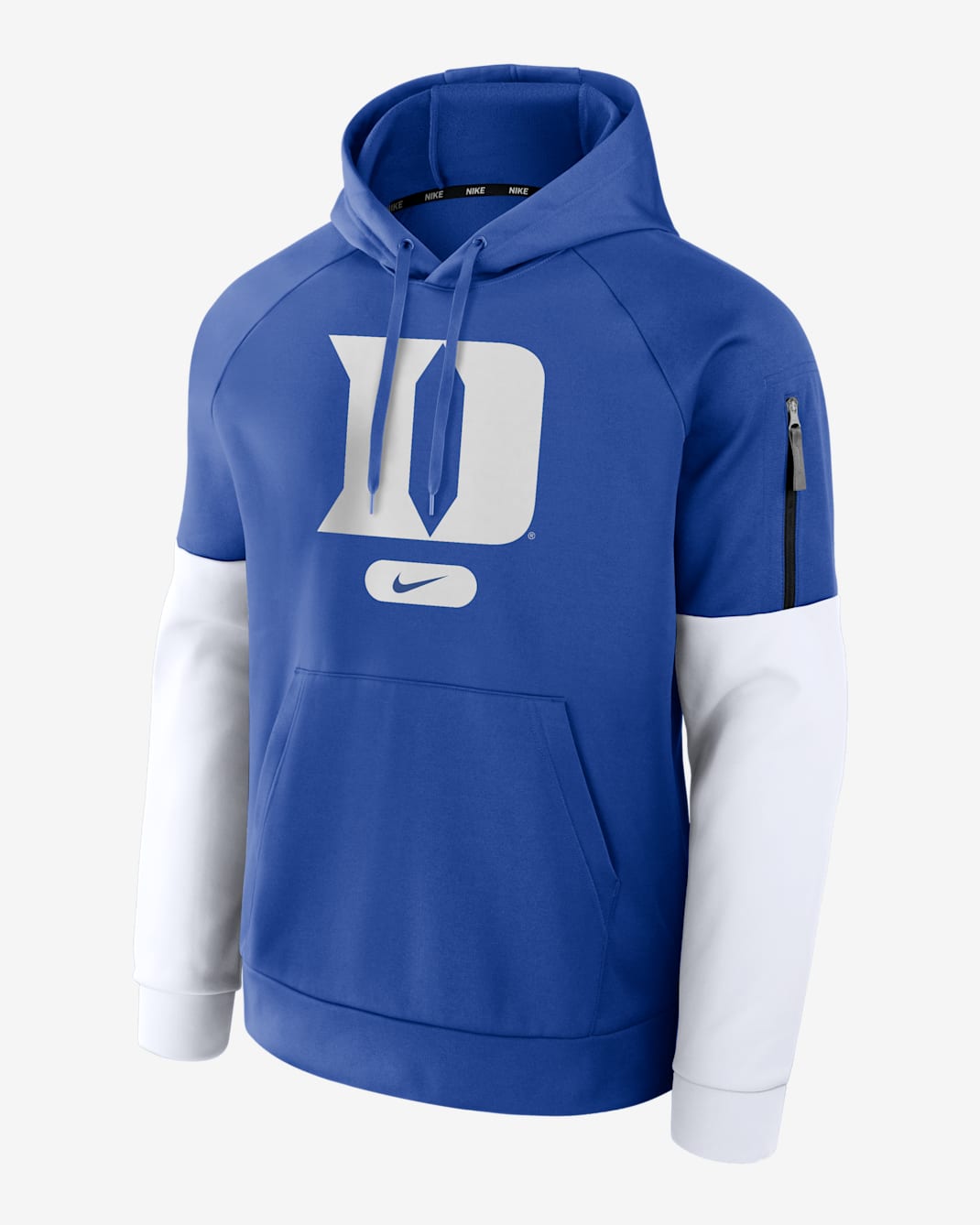 Duke Blue Devils Fitness Men’s Nike Therma College Pullover Hoodie - Game Royal