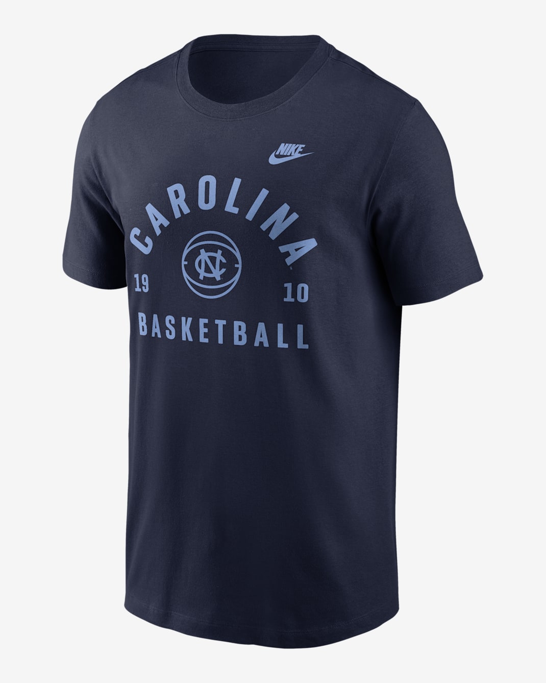 North Carolina Legacy Basketball Arch Men's Nike College T-Shirt - Navy