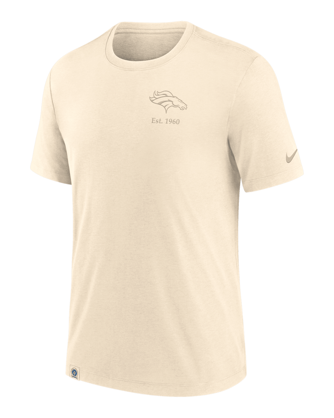 Denver Broncos Glory Men's Nike NFL T-Shirt - Natural