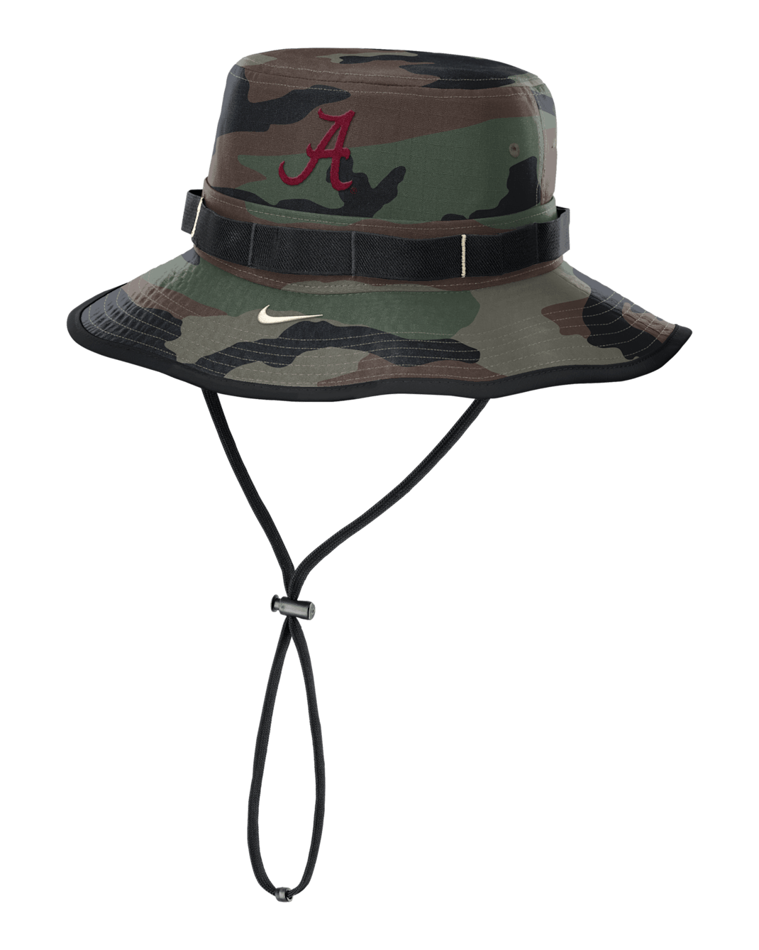 Alabama 2025 Military Appreciation Boonie Men's Nike Dri-FIT College Bucket Hat - Olive