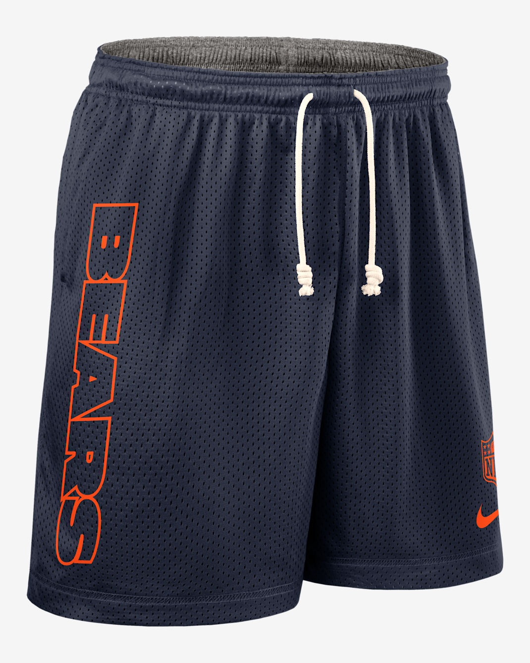 Shorts Nike Dri-FIT de la NFL para hombre Chicago Bears Sideline Reversible - Azul