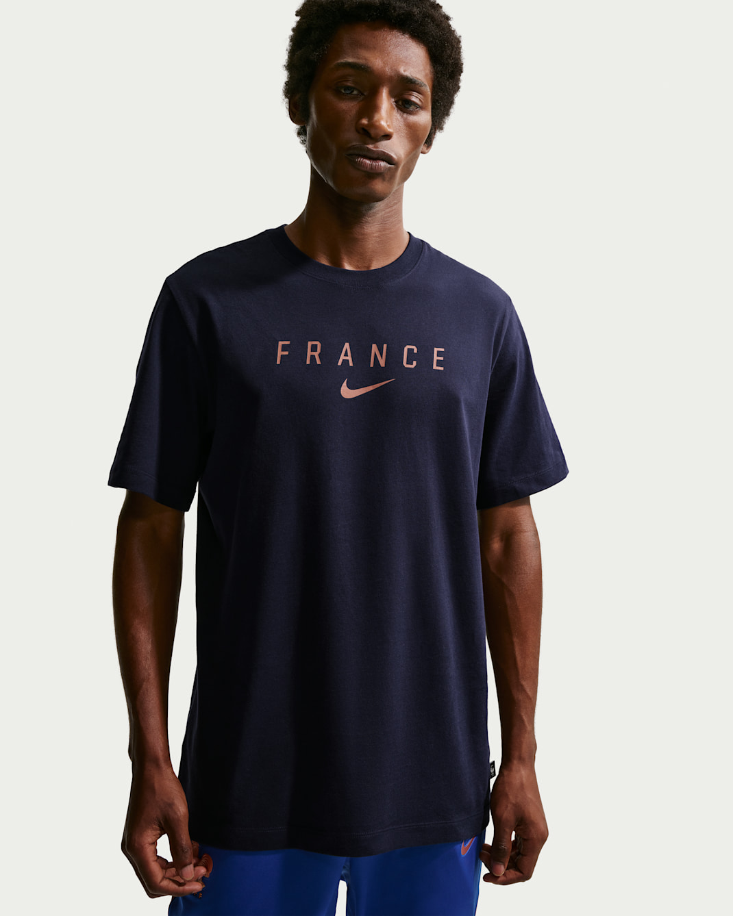 FFF Men's Nike Soccer T-Shirt - Blackened Blue