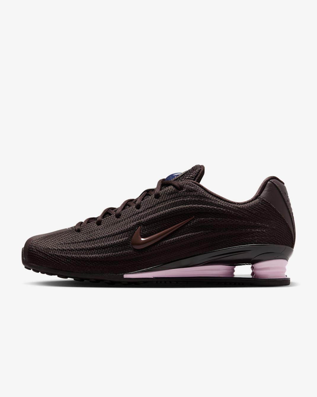 Tenis para mujer Nike Shox Z - Marrón terciopelo/Negro/Espuma rosa/Chocolate claro