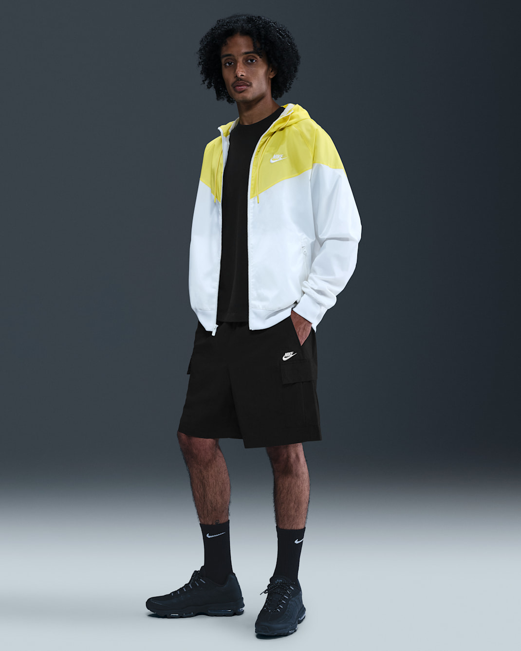 Shorts utility Nike Sportswear Club – Uomo - Nero/Bianco