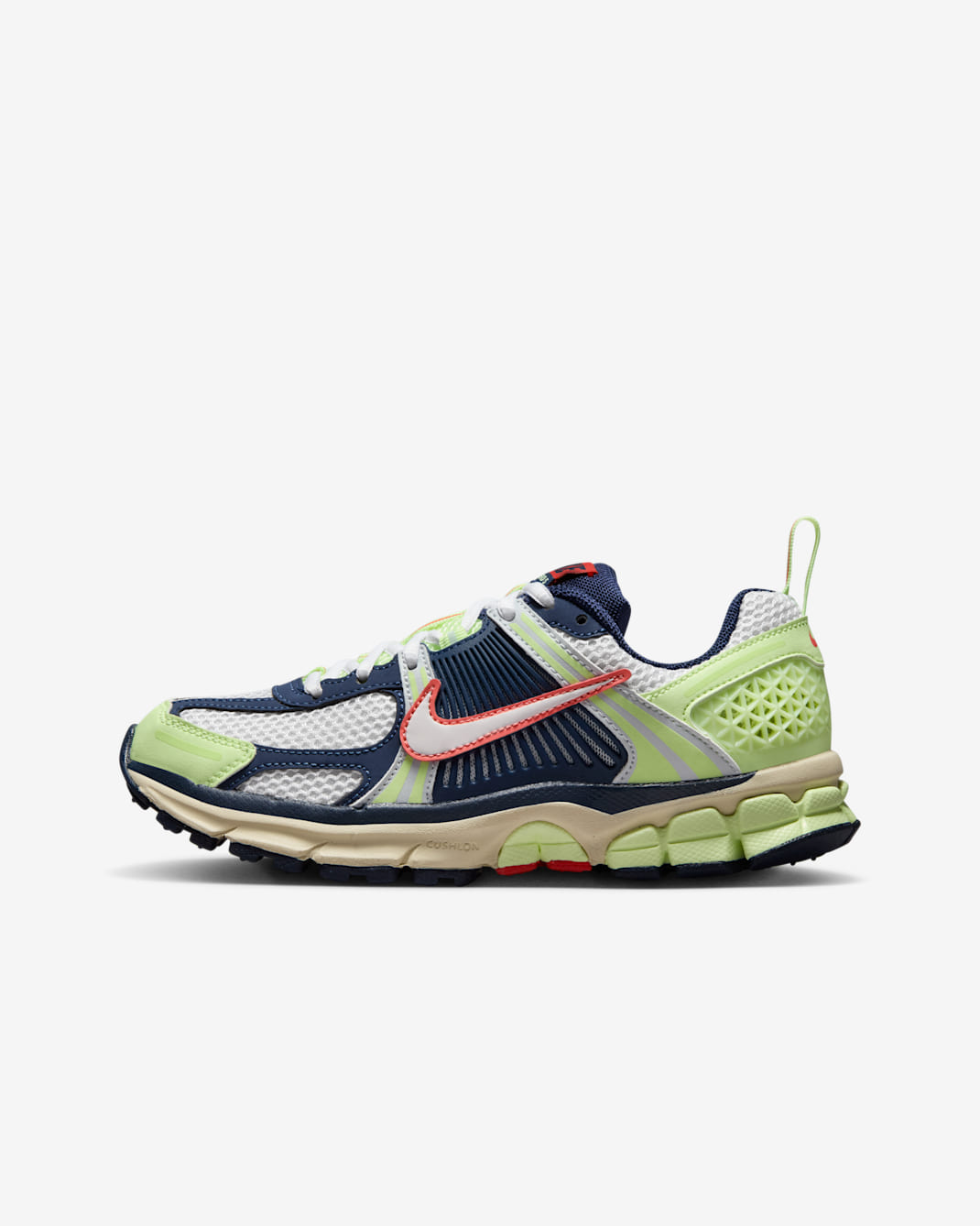 Nike Vomero 5 Big Kids' Shoes - Barely Volt/Midnight Navy/Pure Platinum/White