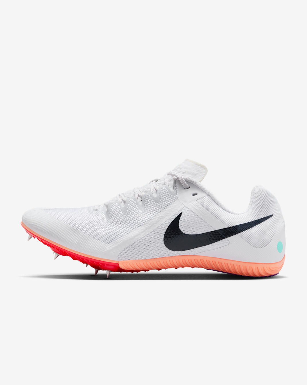 Spikes para eventos múltiples de atletismo Nike Zoom Rival Multi - Blanco/Carmesí brillante/Hipervioleta/Obsidiana
