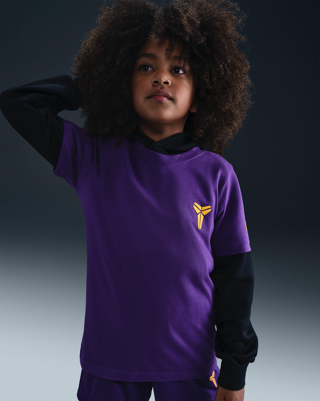 Kobe Big Kids' T-Shirt - Field Purple
