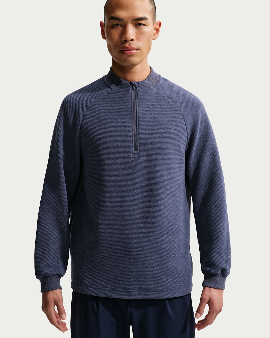 Nike Par Men's Therma-FIT 1/2-Zip Golf Top - College Navy/White/Thunder Blue/Black