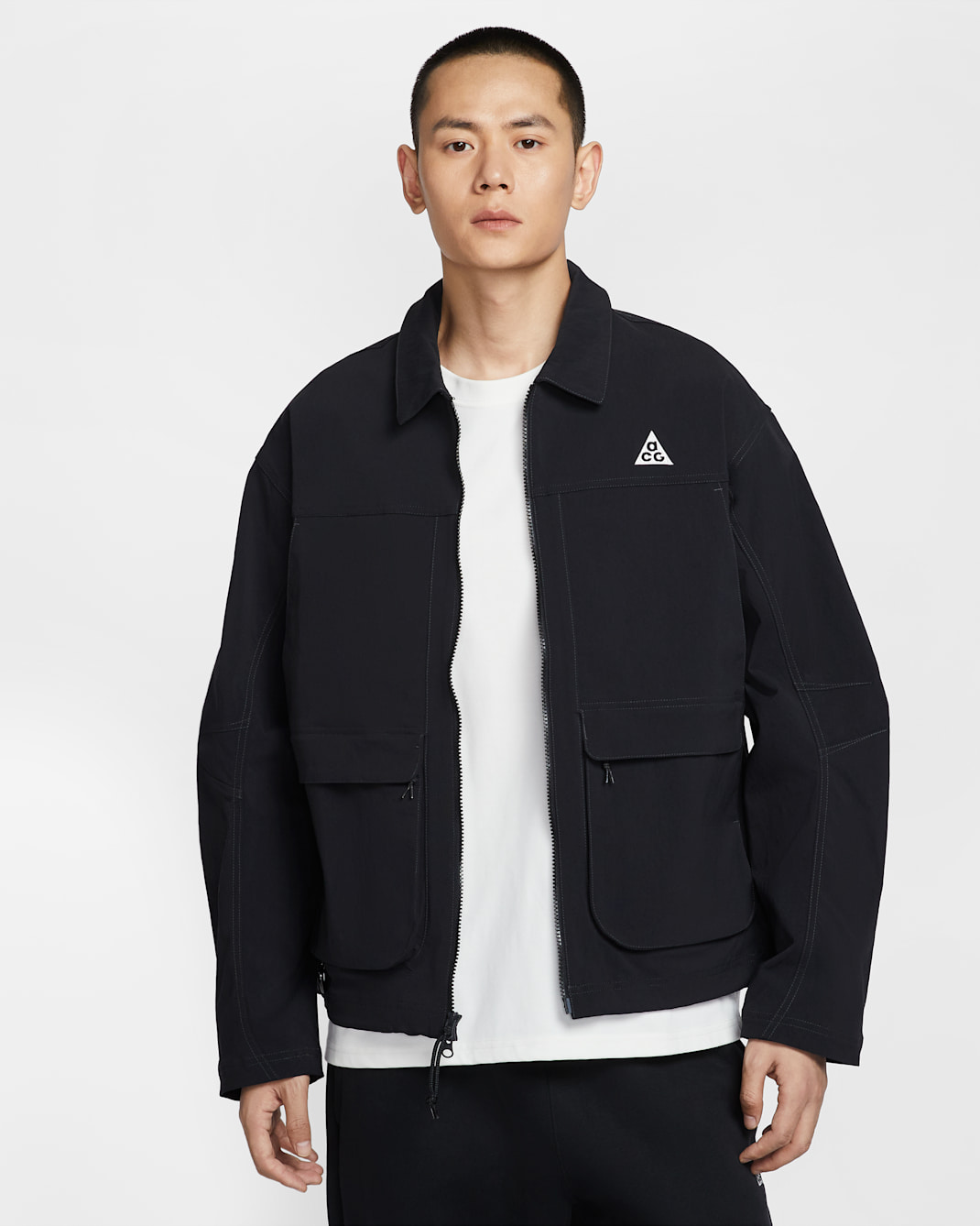 Nike ACG "Smith Summit" Men's UV Jacket - Black/Anthracite/Summit White