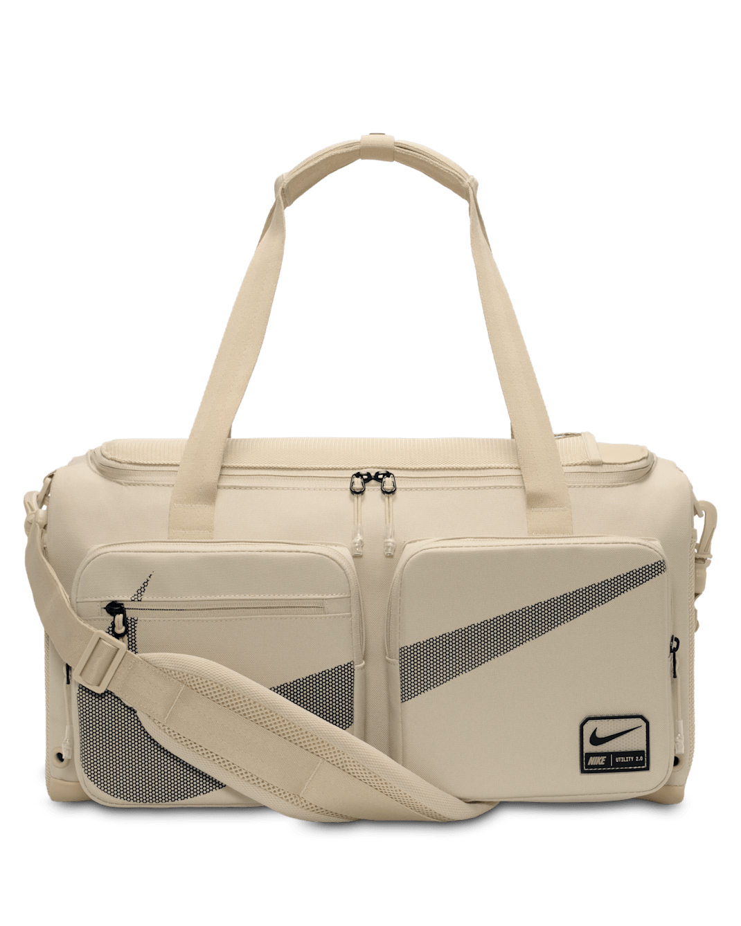 Nike Utility Power 2.0 Duffel Bag (Small, 31L) - Desert Khaki/Desert Khaki/Black