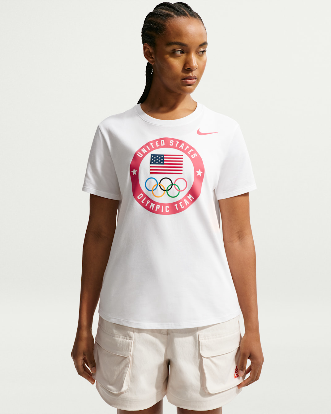 Nike Team USA Essential Women's T-Shirt - White
