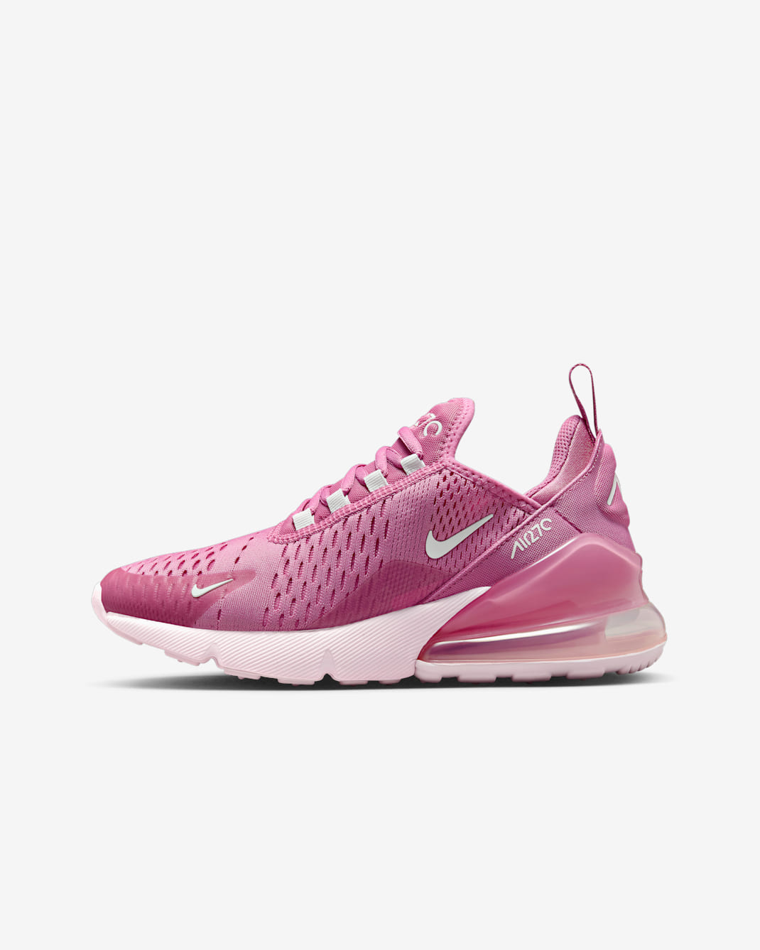 Tenis para niños grandes Nike Air Max 270 - Flamenco mágico/Espuma rosa
