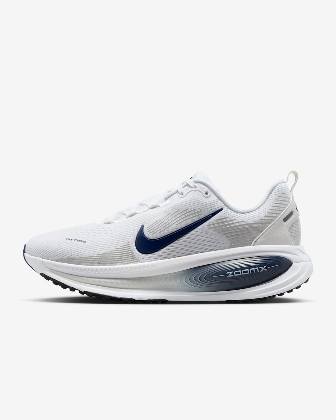 Nike Vomero 18 Women's Road Running Shoes - White/Photon Dust/Metallic Silver/College Navy