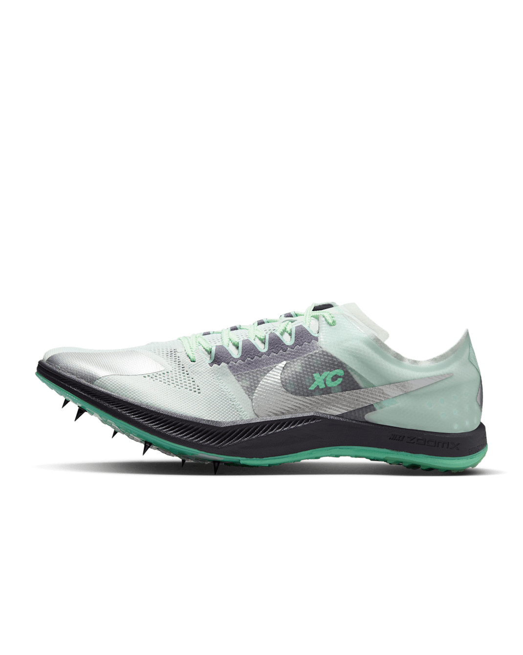 Nike Dragonfly XC Cross-Country Spikes - Barely Green/Green Glow/Iced Jade/Metallic Silver