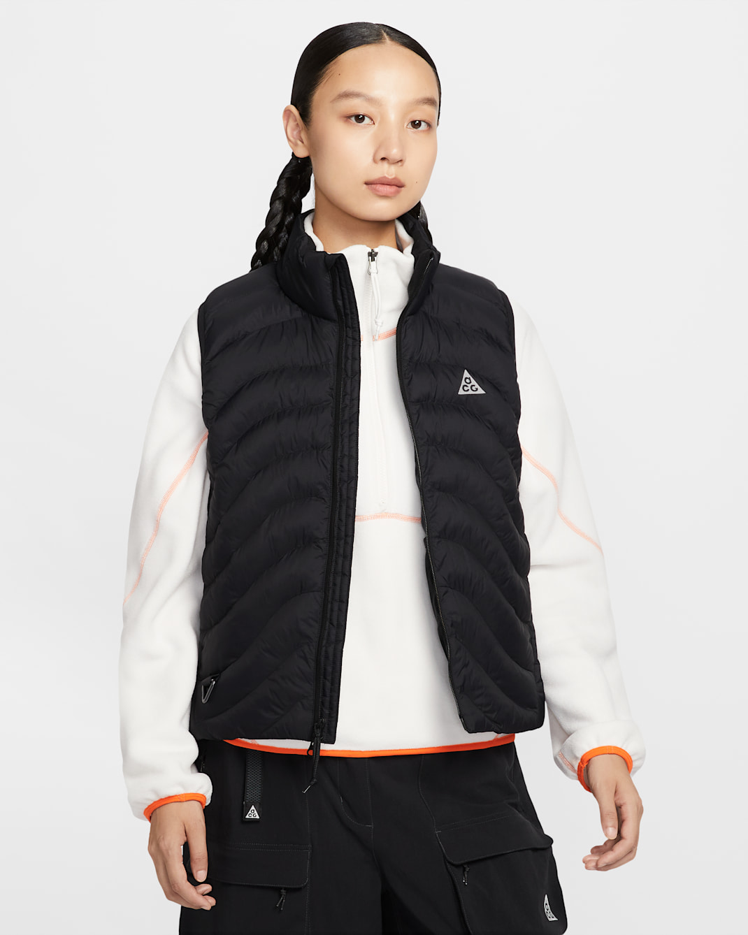 Nike ACG "Lava Flow" Women's Therma-FIT ADV Vest - Black/Black/Black/Summit White