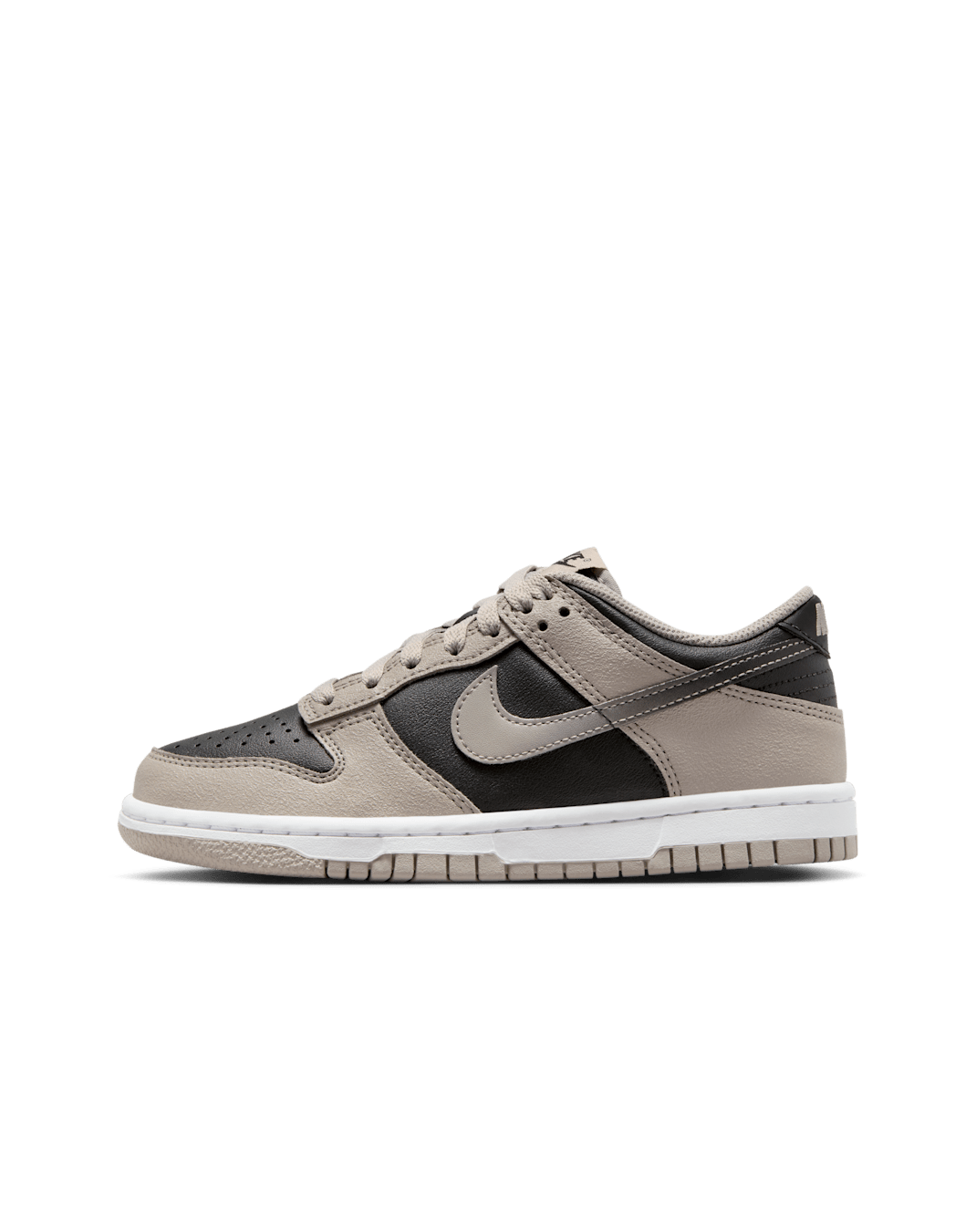 Nike Dunk Low Older Kids' Shoes - College Grey/White/Black