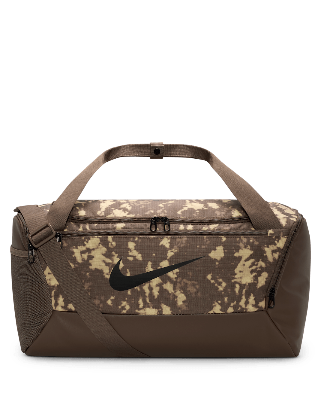 Nike Brasilia Duffel Bag (Small, 41L) - Ironstone/Ironstone/Black
