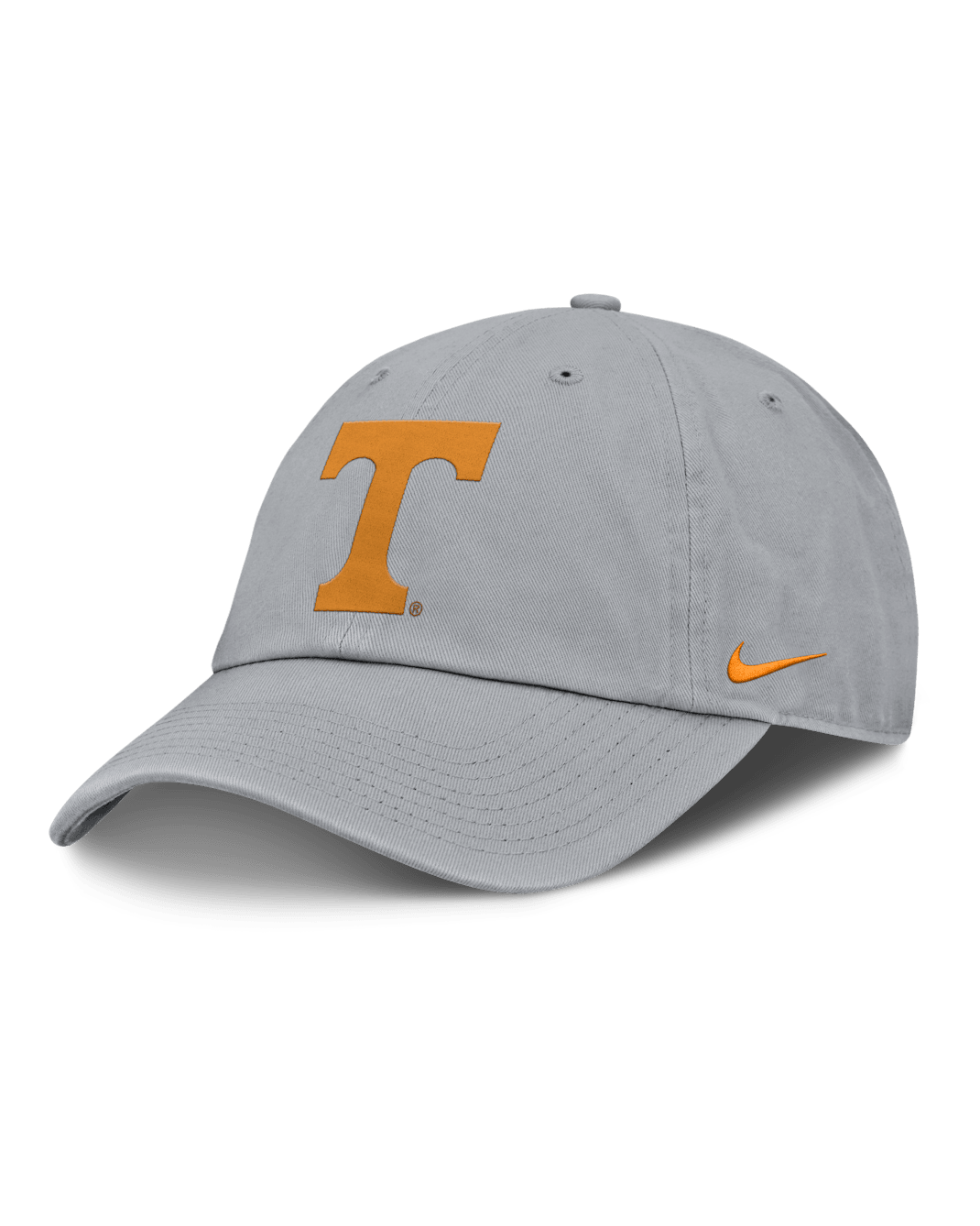 Gorra ajustable universitaria Nike para hombre Tennessee Primetime Campus Club Toned - Gris