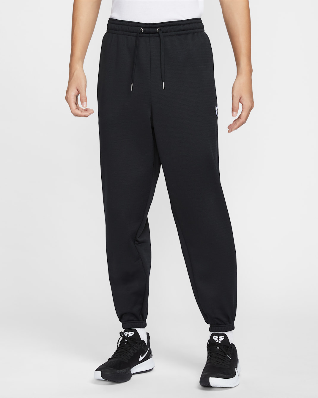 Kobe Therma-FIT Basketball Pants - Black/Black/White