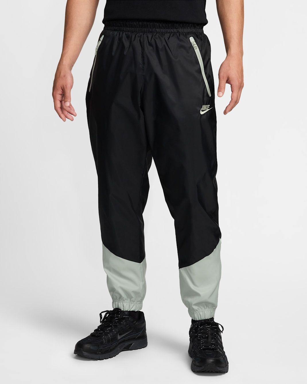 Nike Windrunner Men's Woven Lined Pants - Black/Jade Horizon/Jade Horizon