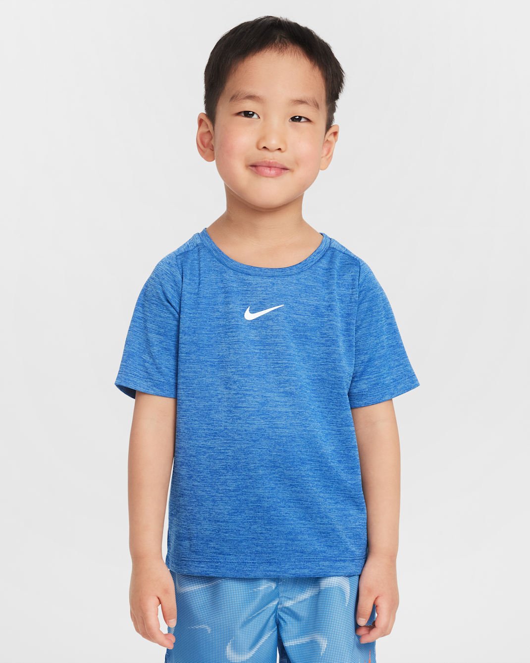 Nike Dri-FIT Toddler Multi Short Sleeve Top - Game Royal