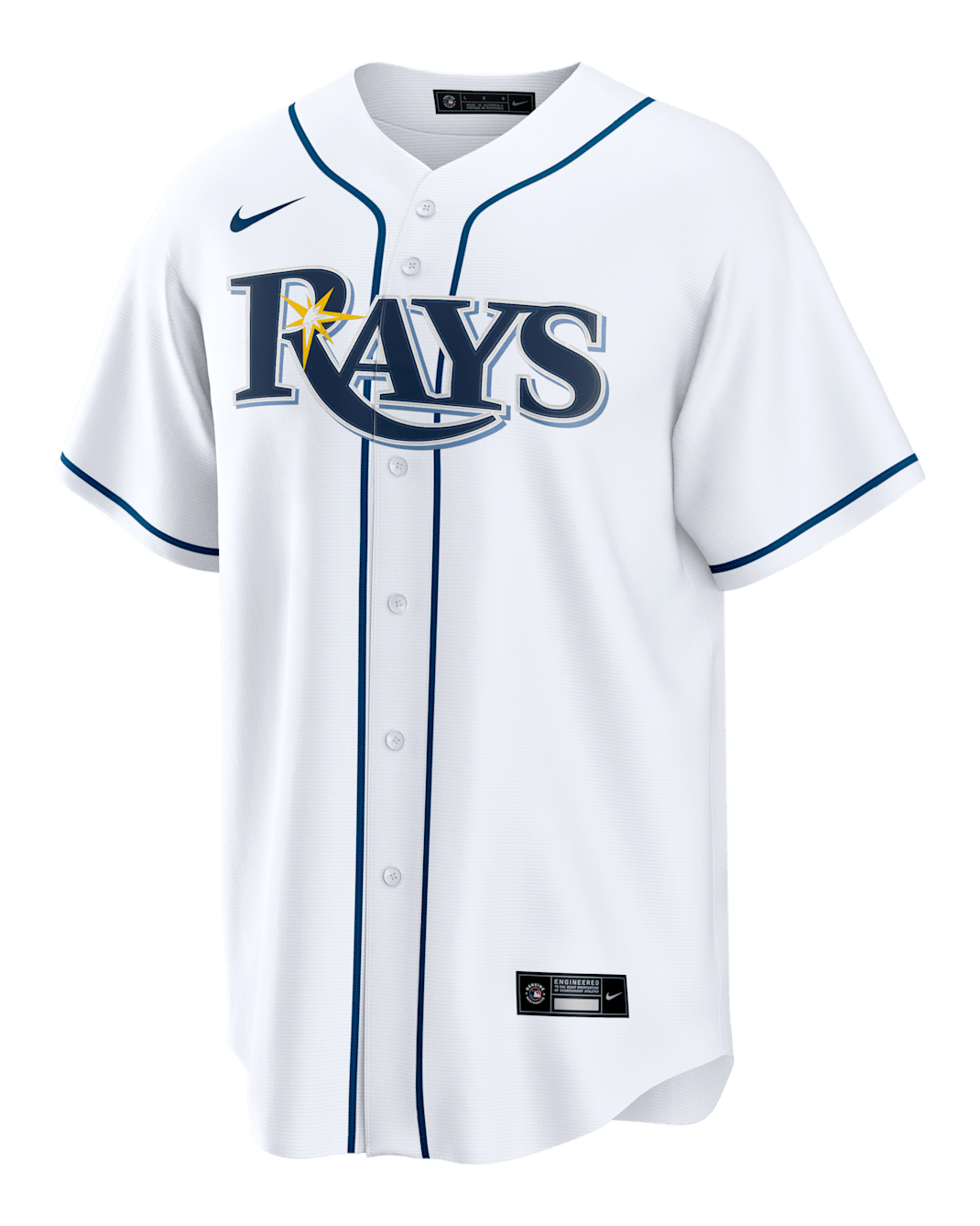 Yandy Díaz Tampa Bay Rays Men's Nike MLB Replica Jersey - White