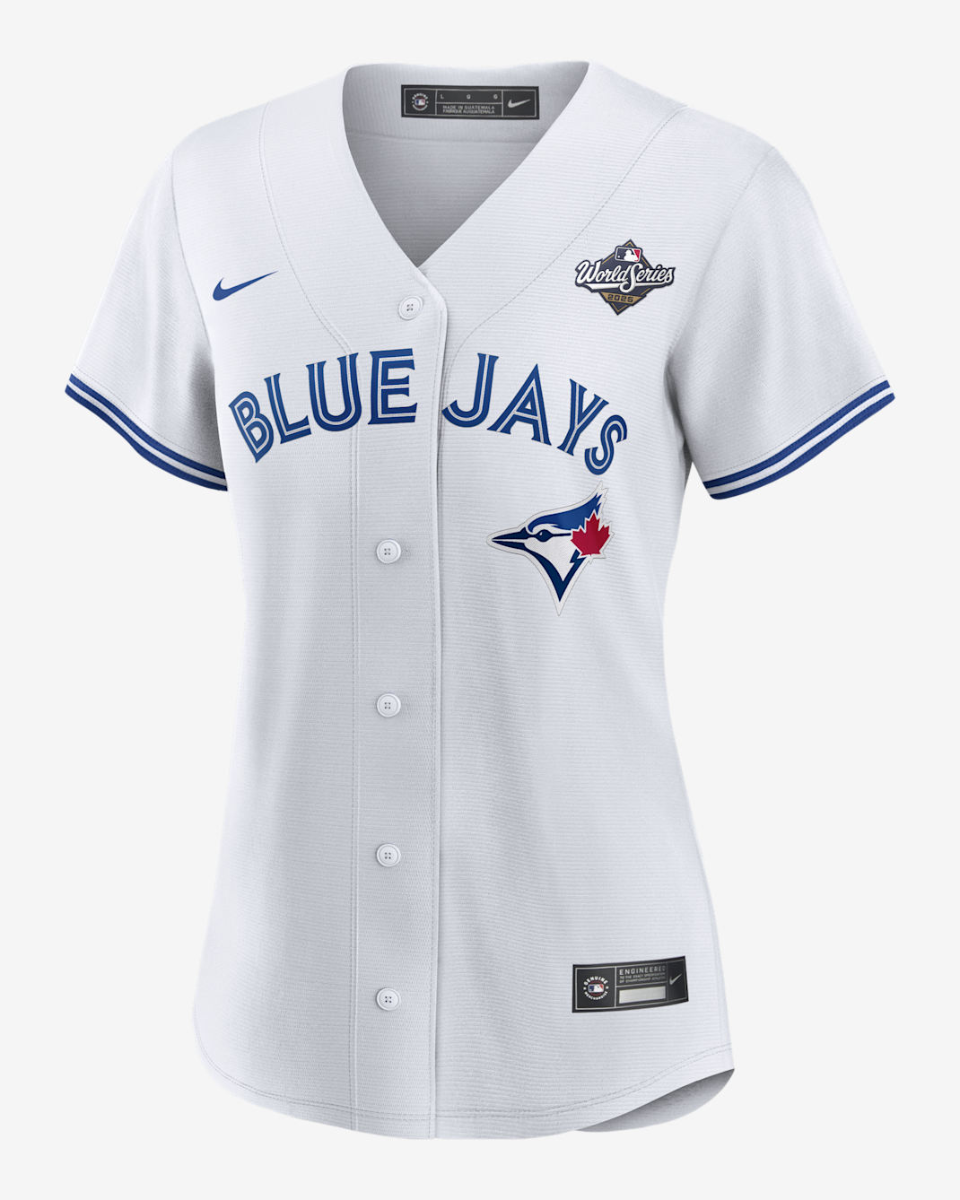 Toronto Blue Jays 2025 World Series Participant Women's Nike MLB Replica Jersey - White