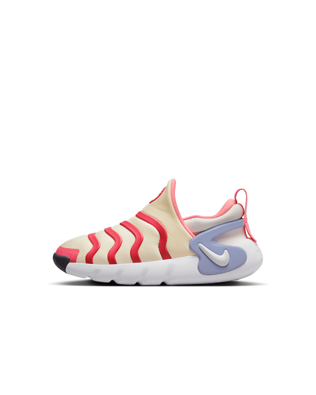 Nike Dynamo Go Younger Kids' Easy On/Off Shoes - Coconut Milk/Photon Dust/Sea Coral/White