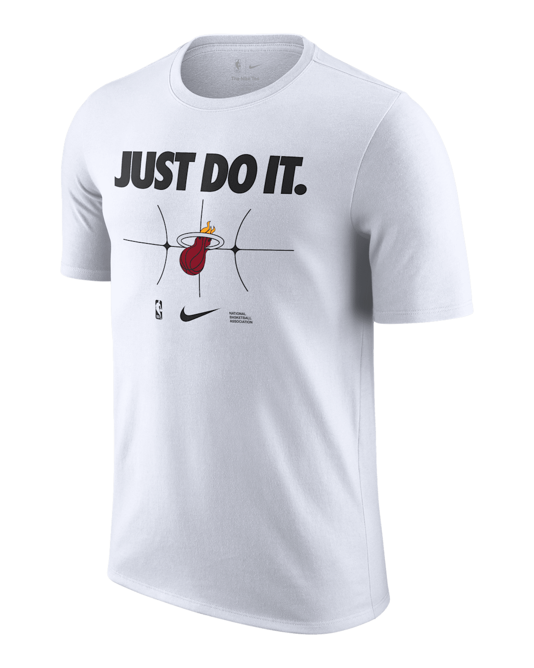 Miami Heat Essential Men's Nike NBA T-Shirt - White