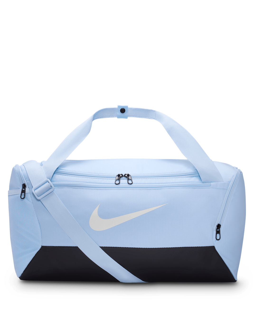 Nike Brasilia Training Duffel Bag (Small, 41L) - Celestine Blue/Black/White