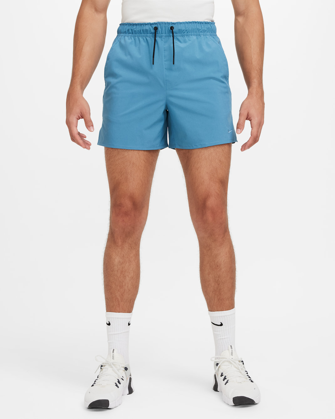 Shorts versátiles sin forro Dri-FIT de 13 cm para hombre Nike Unlimited - Tormenta del Egeo/Negro/Tormenta del Egeo