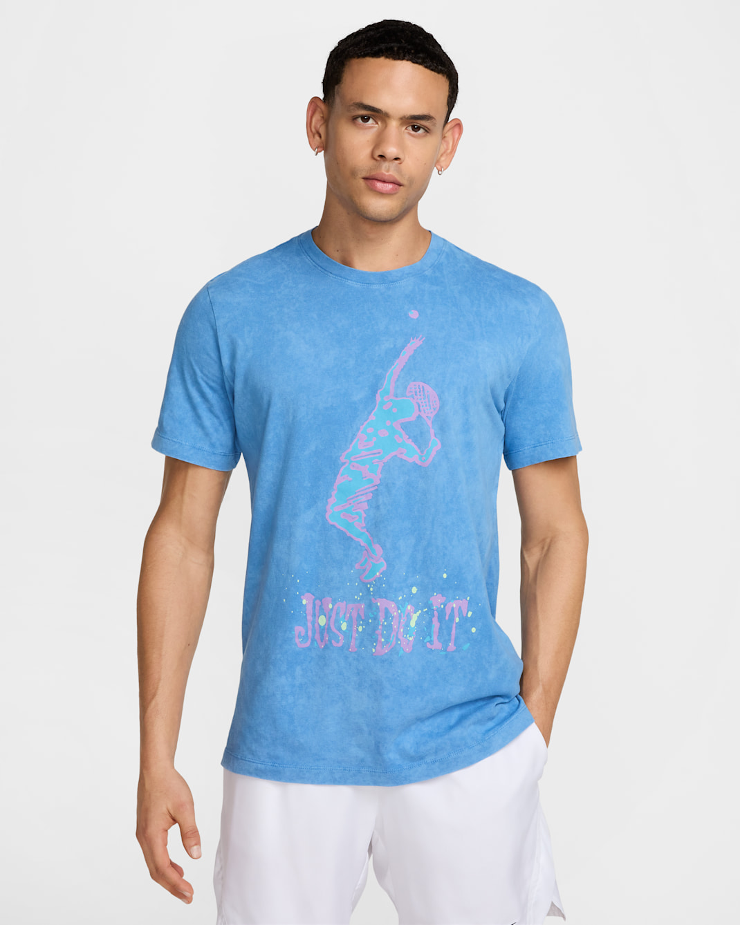 Playera de tenis para hombre NikeCourt - Estrella azul