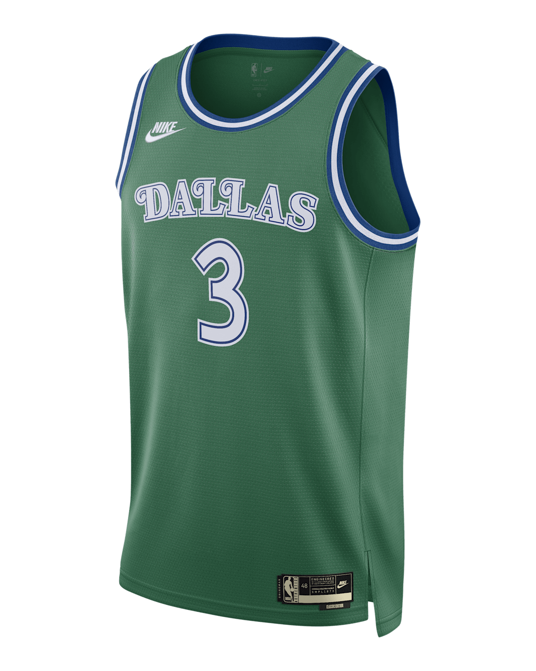 Dallas Mavericks 2025/26 Hardwood Classics Men's Nike Dri-FIT NBA Swingman Jersey - Clover