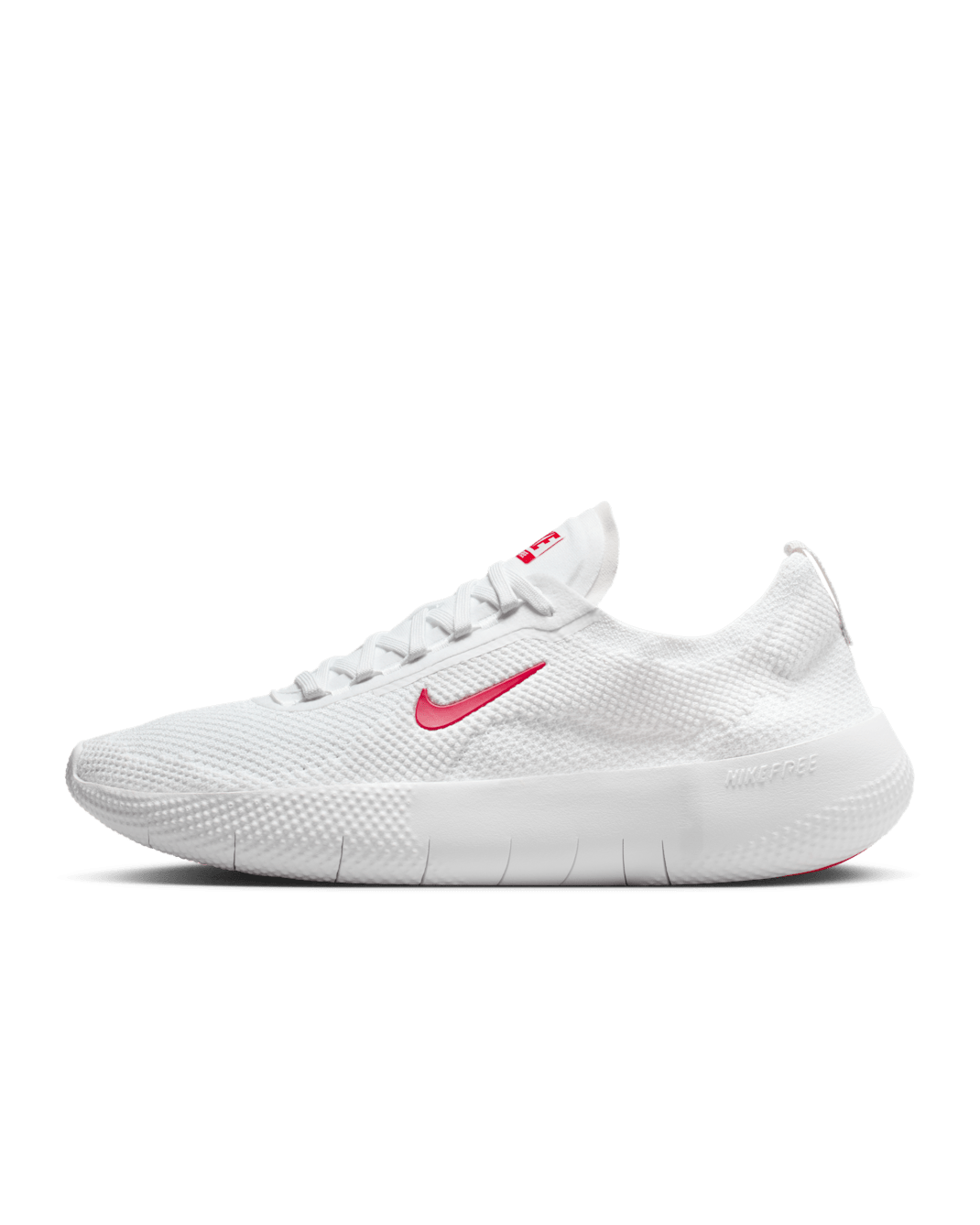 Chaussure d'entraînement Nike Free 2025 pour homme - Blanc/Platinum Tint/University Red