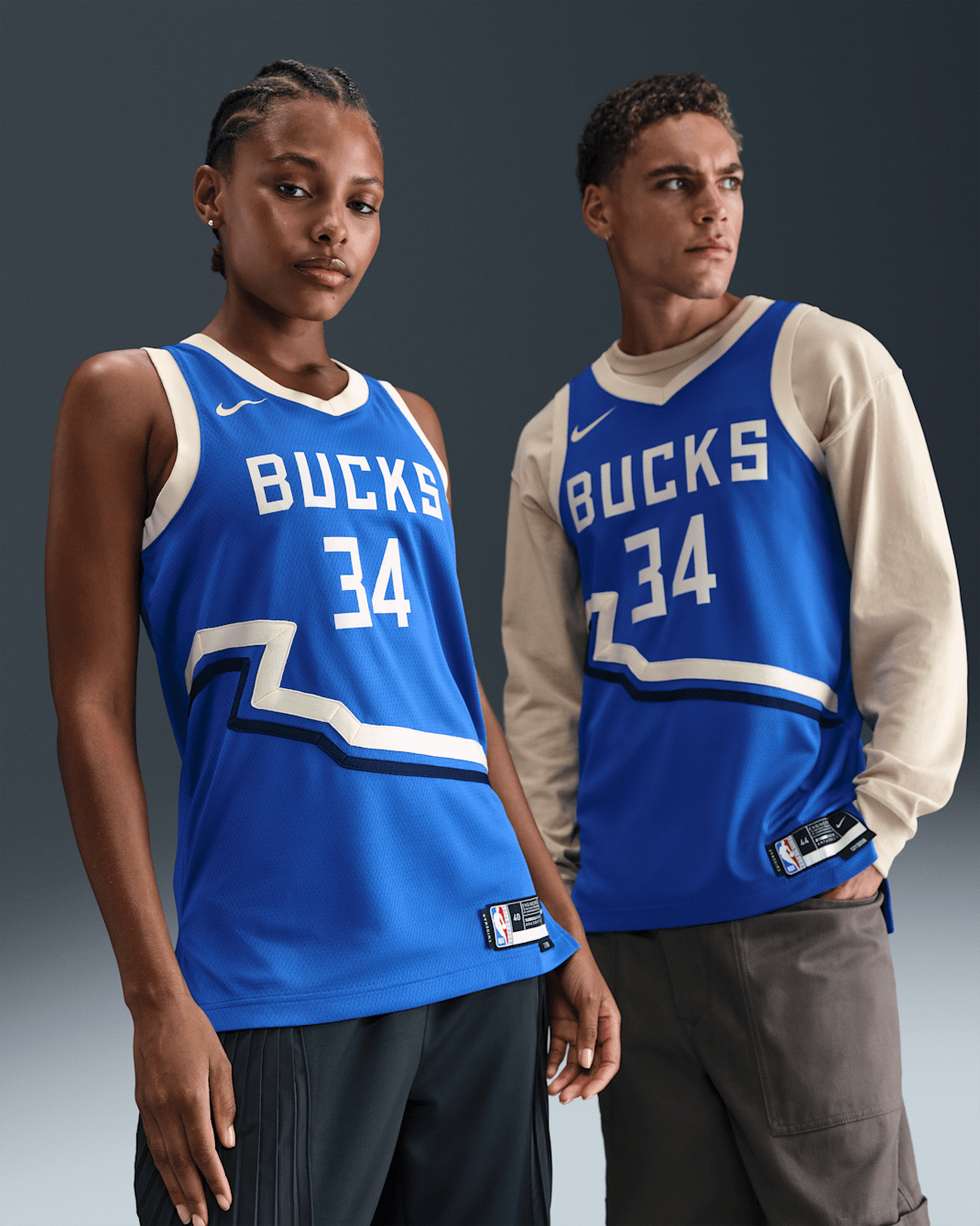 Giannis Antetokounmpo Milwaukee Bucks 2024/25 City Edition Men's Nike Dri-FIT NBA Swingman Jersey - Game Royal