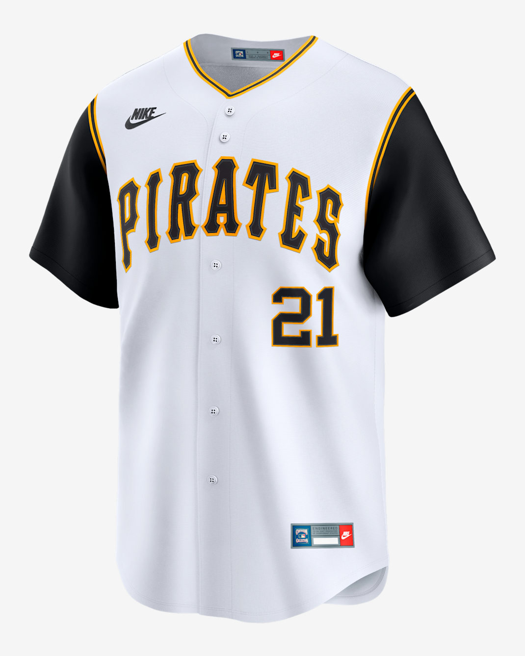 Roberto Clemente Pittsburgh Pirates Cooperstown Men's Nike Dri-FIT ADV MLB Limited Jersey - White
