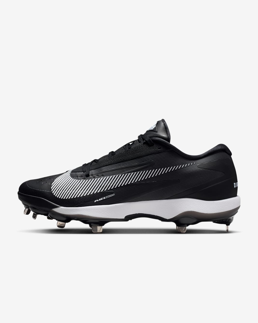 Nike Speed Low Baseball Metal Cleats - Black/White
