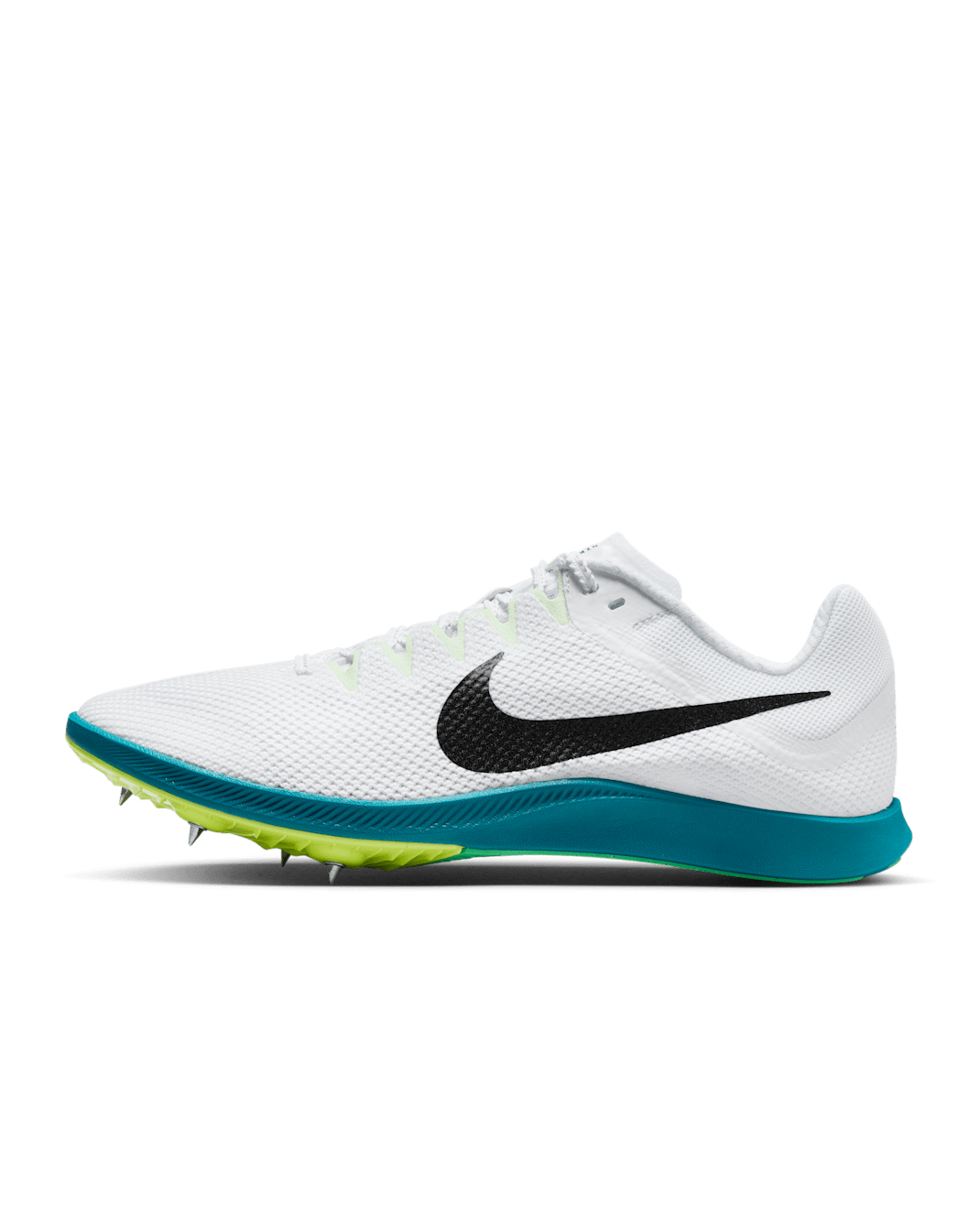 Nike Zoom Rival Distance Athletics Distance Spikes - White/Bright Spruce/Vapour Green/Black